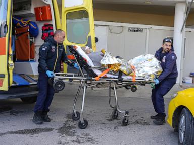 13 crew members missing after a cargo ship sinks off a Greek island in stormy seas