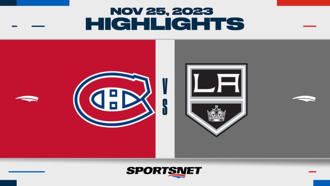 NHL Highlights: Kings 4, Canadiens 0