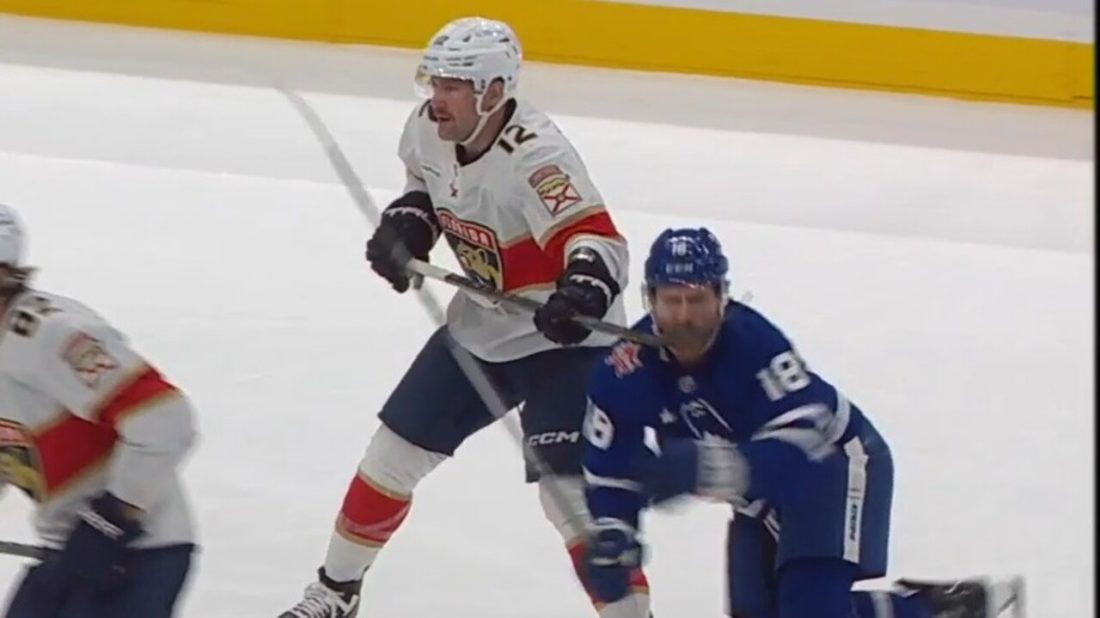 Maple Leafs take too many men penalty after Panthers’ double minor in wild dying minutes