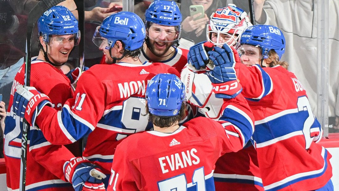 Anderson snaps 27-game goal drought as Canadiens top Kraken