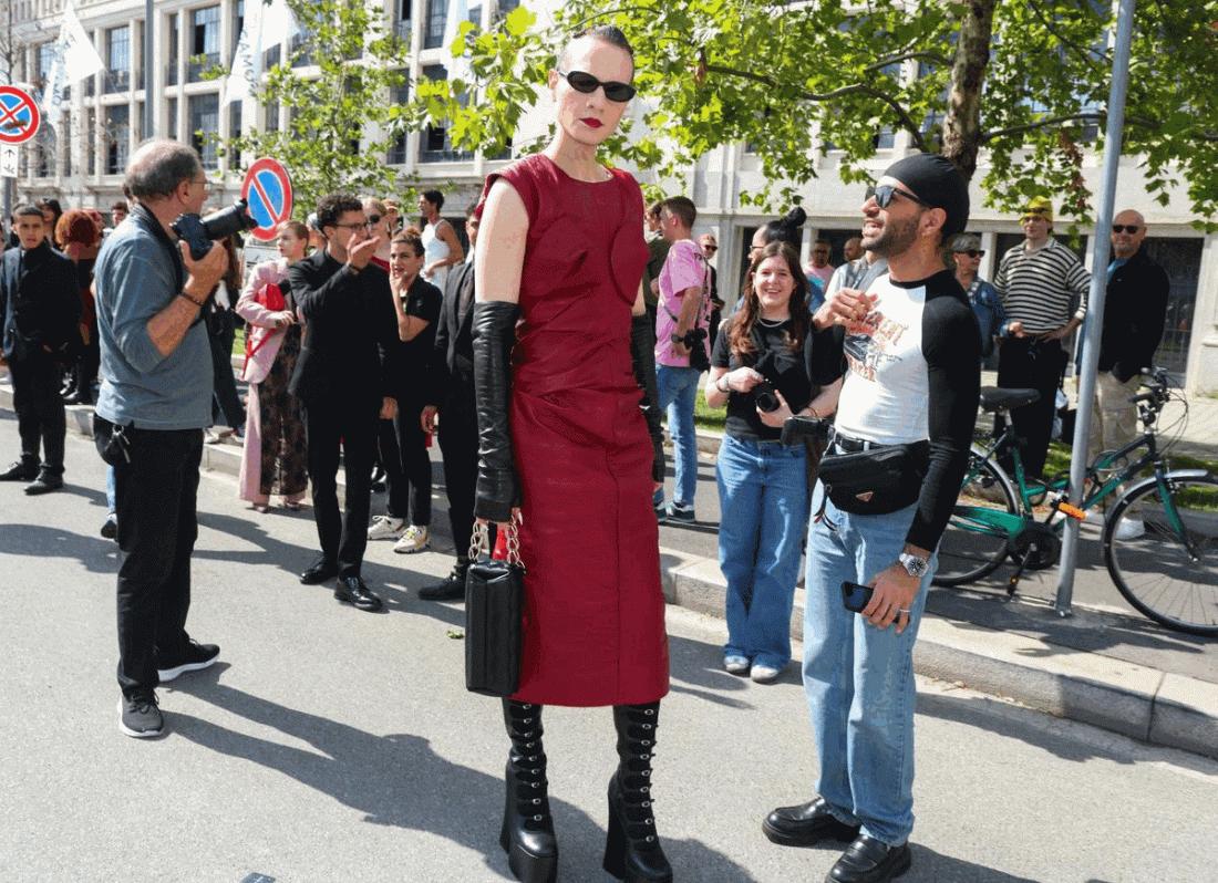 Red Was the Color of 2023 in Street Style