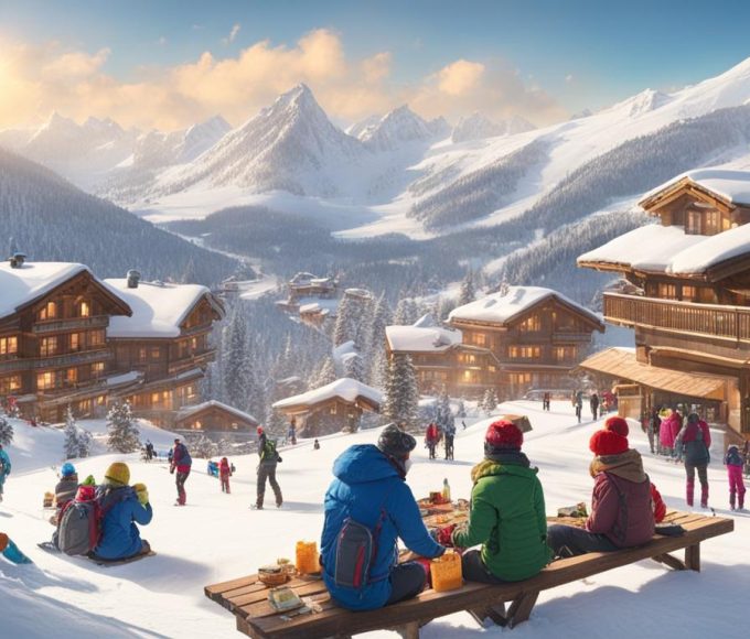 Skiing in France on a budget