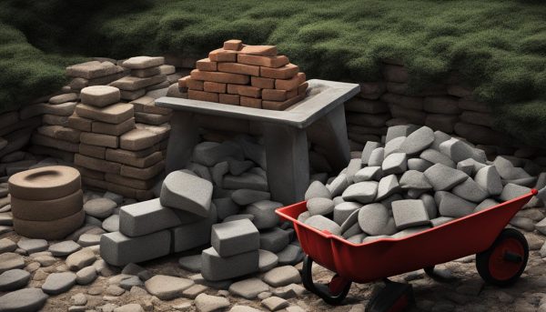 Building a DIY outdoor fire pit with easy materials