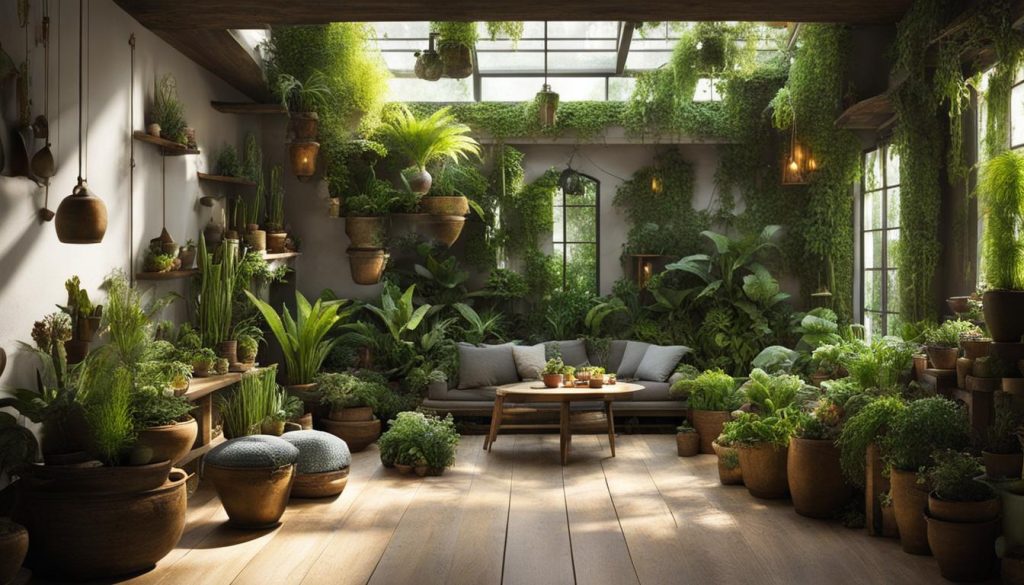 Growing plants indoors
