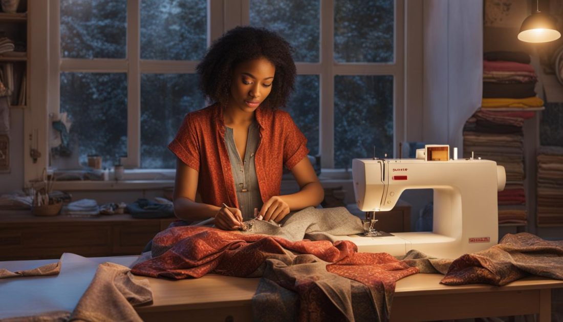 "Sewing beginner-friendly DIY clothing alterations