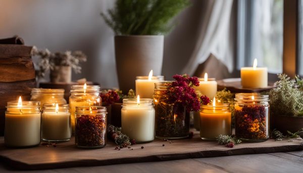 Step-by-step guide to homemade soy candles