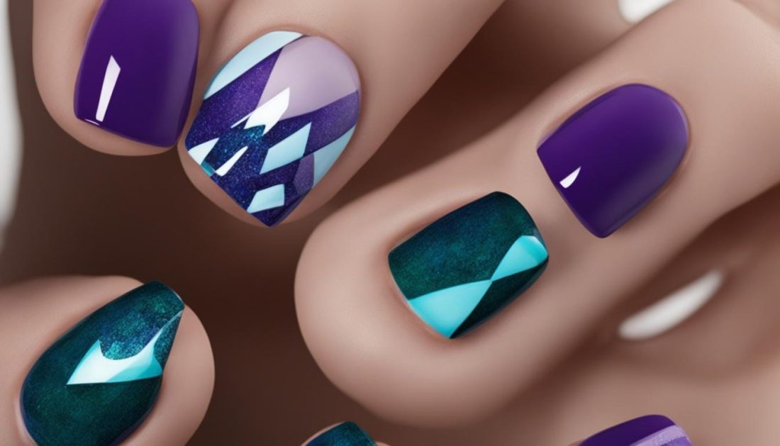 Trendy nail art designs for short nails