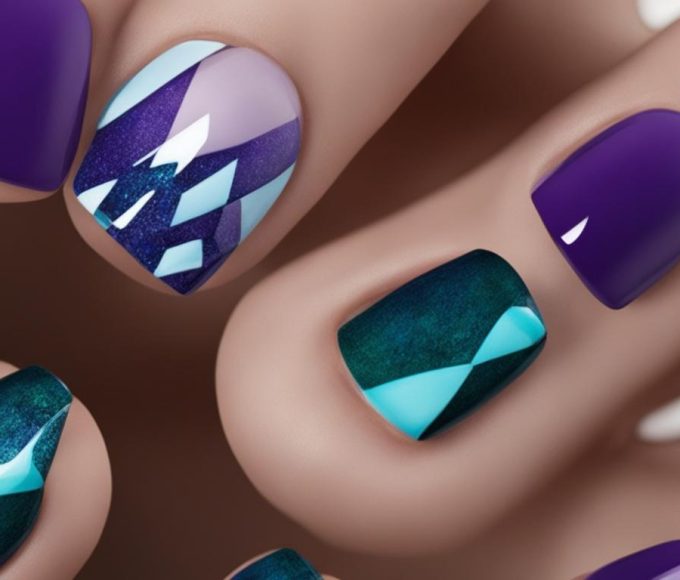 Trendy nail art designs for short nails