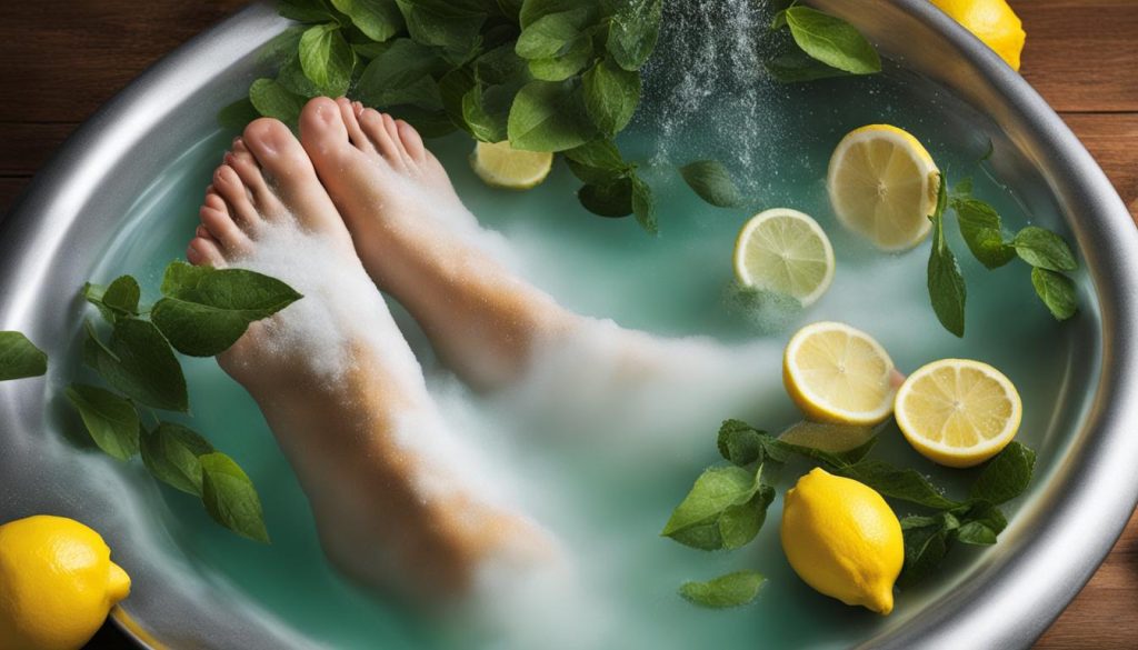 baking soda foot soak