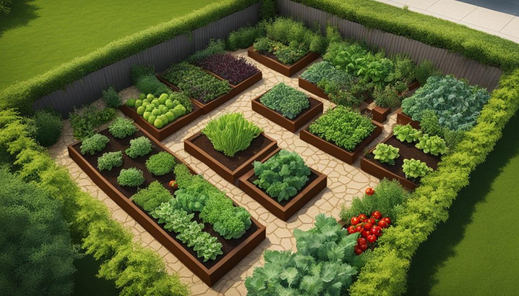 raised bed garden layout planner