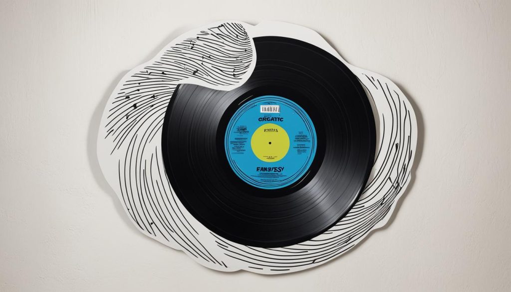 recycled vinyl records